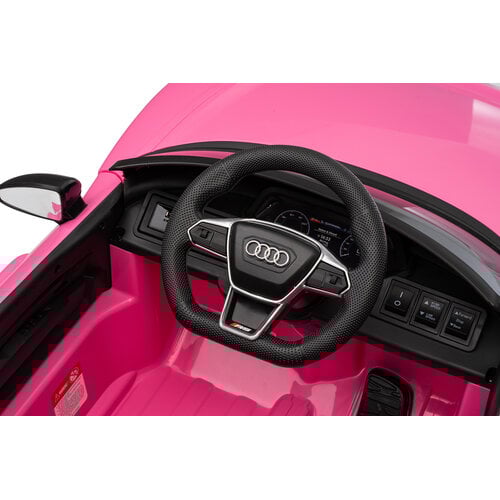 Audi kinderauto Audi RS e-tron Kinder-elektroauto Rosa