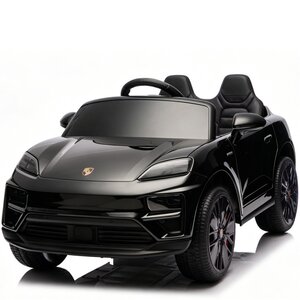 Porsche Kinderauto Porsche Macan  12V Kinder-Elektroauto Schwarz