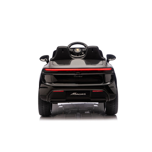 Porsche Kinderauto Porsche Macan  12V Kinder-Elektroauto Schwarz
