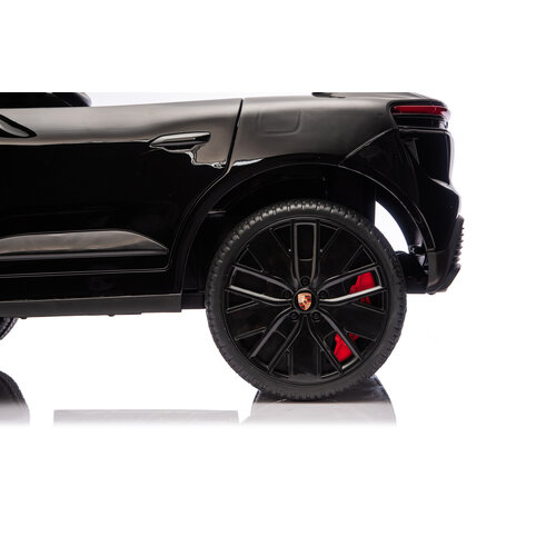 Porsche Kinderauto Porsche Macan  12V Kinder-Elektroauto Schwarz