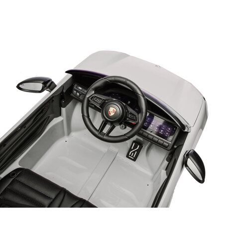 Porsche Kinderauto Porsche Macan  12V Kinder-Elektroauto Grau