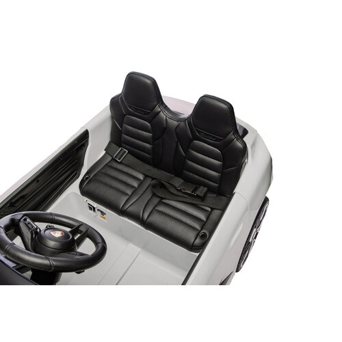 Porsche Kinderauto Porsche Macan  12V Kinder-Elektroauto Grau