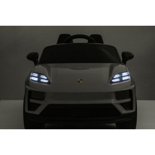 Porsche Kinderauto Porsche Macan  12V Kinder-Elektroauto Grau