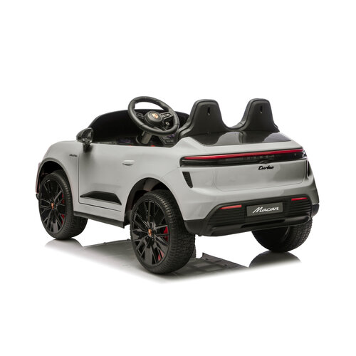 Porsche Kinderauto Porsche Macan  12V Kinder-Elektroauto Grau
