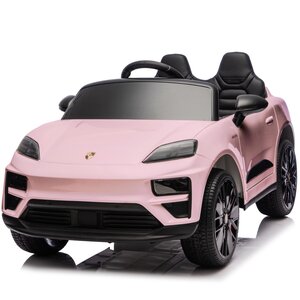 Porsche Kinderauto Porsche Macan  12V Kinder-Elektroauto Rosa