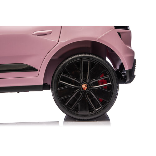 Porsche Kinderauto Porsche Macan  12V Kinder-Elektroauto Rosa