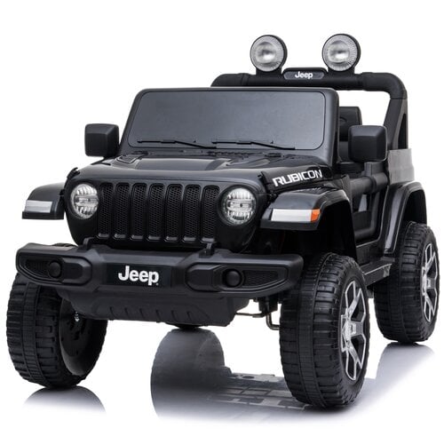Jeep kinderauto Jeep Wrangler Rubicon Kinder-Elektroauto 12V Schwarz