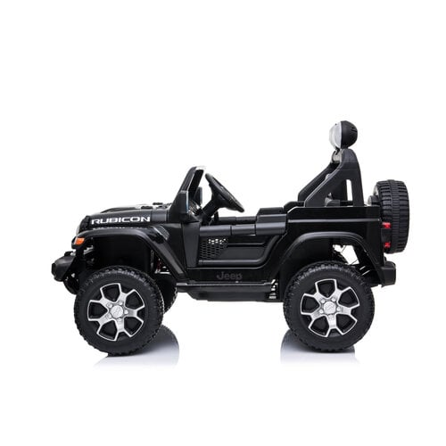 Jeep kinderauto Jeep Wrangler Rubicon Kinder-Elektroauto 12V Schwarz
