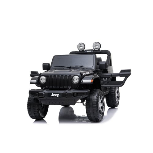 Jeep kinderauto Jeep Wrangler Rubicon Kinder-Elektroauto 12V Schwarz