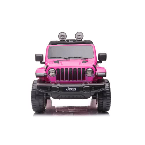 Jeep kinderauto Jeep Wrangler Rubicon Kinder-Elektroauto 12V Rosa