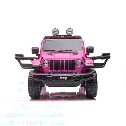 Jeep kinderauto Jeep Wrangler Rubicon Kinder-Elektroauto 12V Rosa
