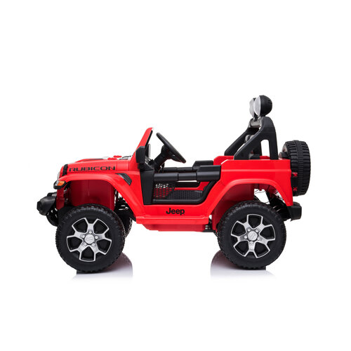 Jeep kinderauto Jeep Wrangler Rubicon Kinder-Elektroauto 12V Rot