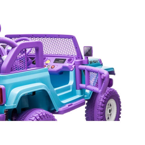 FINOOS Jeep  Kinder-Elektroauto  2-Sitzer 12V Frozen