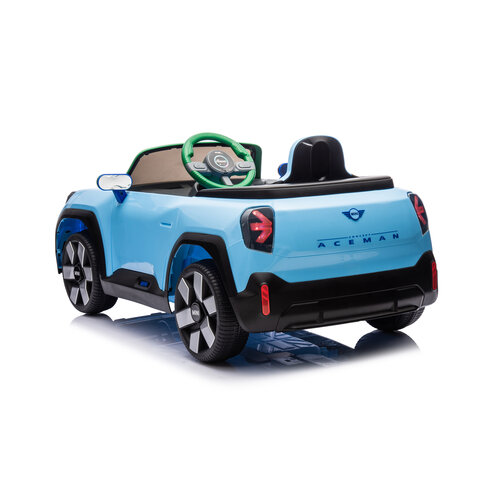 Mini Aceman Kinder-Elektroauto 12V Blau