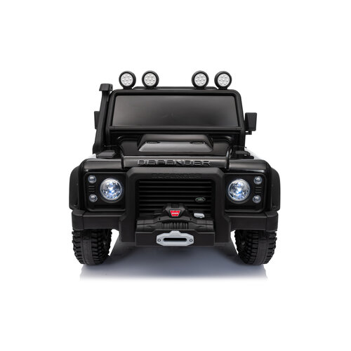 Land Rover Kinderauto Land Rover Defender110 SVX Oldtimer 12V Schwarz