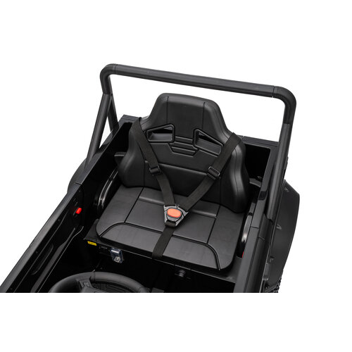 Land Rover Kinderauto Land Rover Defender110 SVX Oldtimer 12V Schwarz