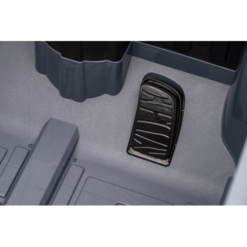 Land Rover Kinderauto Land Rover Defender110 SVX Oldtimer 12V Grau