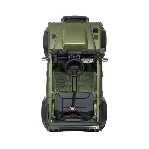 Land Rover Kinderauto Land Rover Defender110 SVX Oldtimer 12V Grün