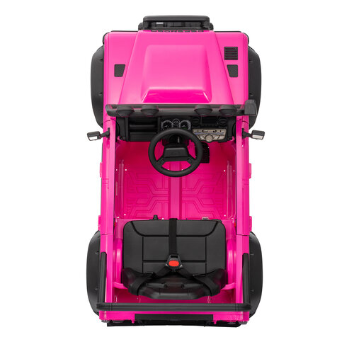 Land Rover Kinderauto Land Rover Defender110 SVX Oldtimer 12V Rosa