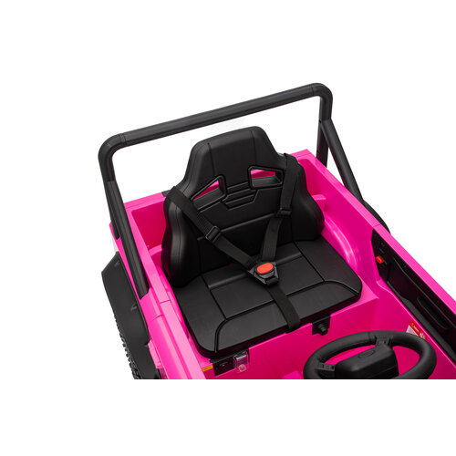 Land Rover Kinderauto Land Rover Defender110 SVX Oldtimer 12V Rosa