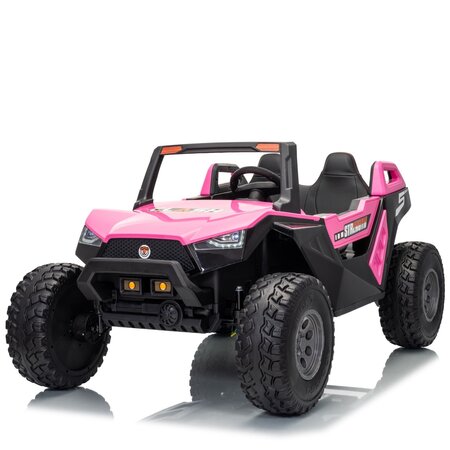 Buggy CLASH Kinder-Elektroauto 2-Sitzer High-speed 24V Rosa