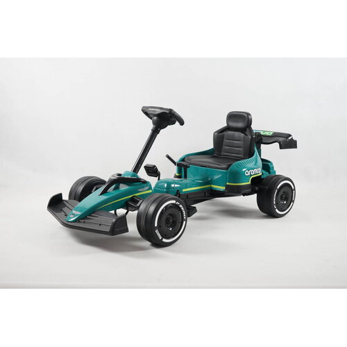 Aston Martin Kinderauto Go-Kart Aston Martin Dreamkart, Tretauto Schwarz Aston Martin Kinderauto Go-Kart Aston Martin Dreamkart, Tretauto Schwarz