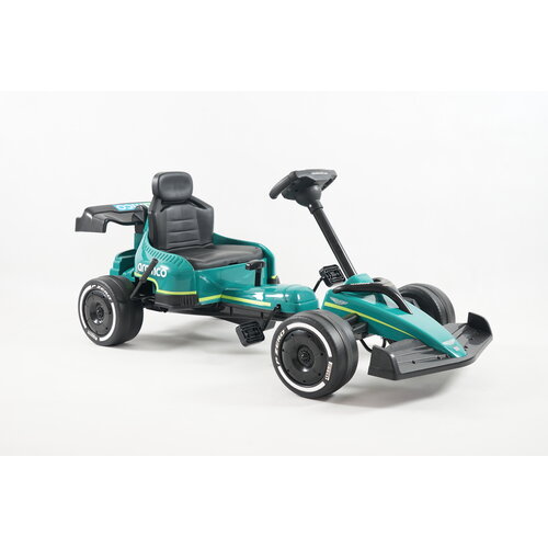 Aston Martin Kinderauto Go-Kart Aston Martin Dreamkart, Tretauto Schwarz Aston Martin Kinderauto Go-Kart Aston Martin Dreamkart, Tretauto Schwarz