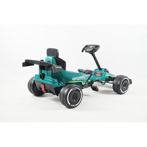 Aston Martin Kinderauto Go-Kart Aston Martin Dreamkart, Tretauto Schwarz Aston Martin Kinderauto Go-Kart Aston Martin Dreamkart, Tretauto Schwarz