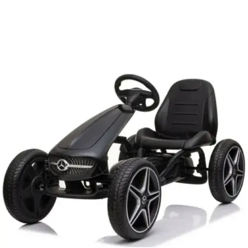Mercedes kinderauto Go-Kart Mercedes-Benz Dreamkart, Tretauto Schwarz Mercedes kinderauto Go-Kart Mercedes-Benz Dreamkart, Tretauto Schwarz