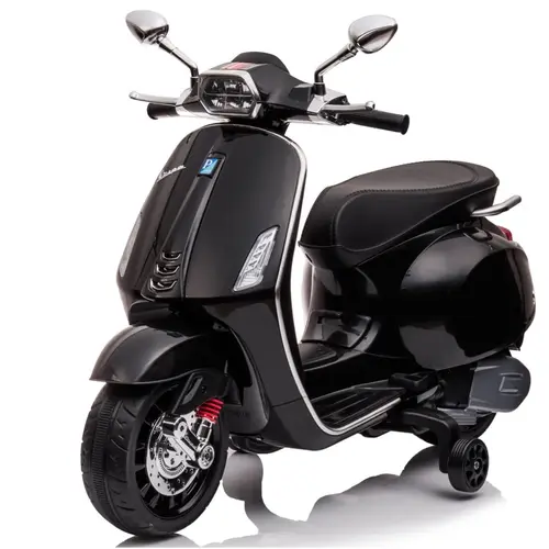 Vespa kinder roller Vespa Sprint kinder Elektroroller 12V Schwarz