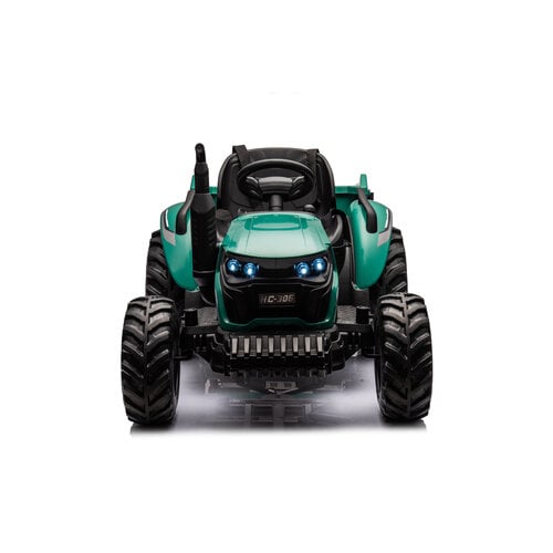 Elektro-Kindertraktor - XL - Anhänger 24V Grün Elektro-Kindertraktor - XL - Anhänger 24V Grün