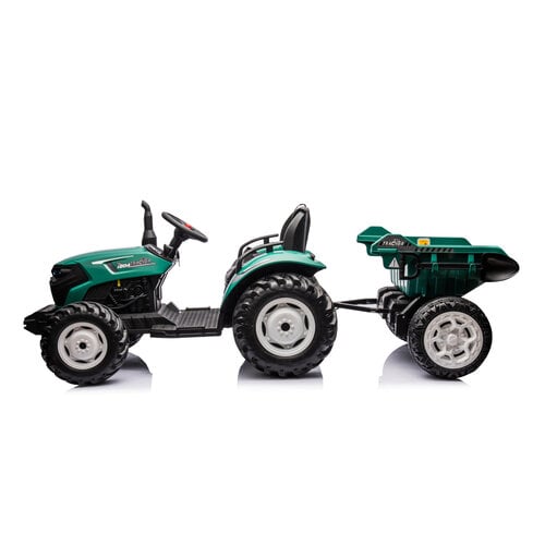 Elektro-Kindertraktor - XL - Anhänger 24V Grün Elektro-Kindertraktor - XL - Anhänger 24V Grün