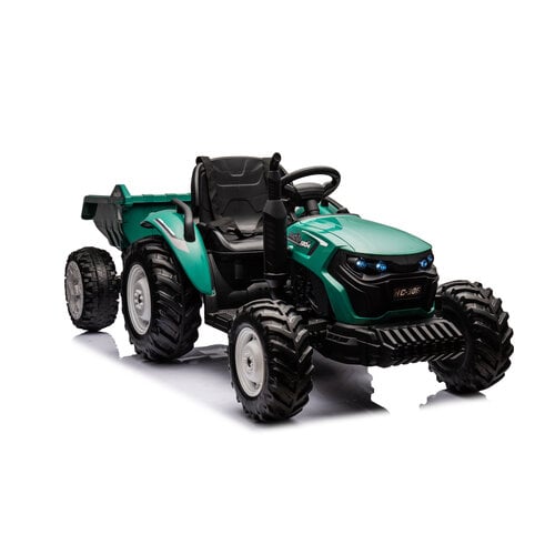 Elektro-Kindertraktor - XL - Anhänger 24V Grün Elektro-Kindertraktor - XL - Anhänger 24V Grün