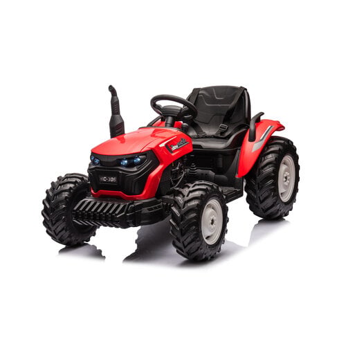 FINOOS Elektro-Kindertraktor - XL - Anhänger 24V Rot