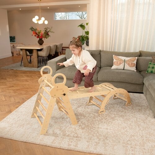 FINOOS FINOOS Klettergerüst – Kletterdreieck – Kletterbogen – Rutsche – Xylophon – Kissen – Montessori Holzspielzeug FINOOS FINOOS Klettergerüst – Kletterdreieck – Kletterbogen – Rutsche – Xylophon – Kissen – Montessori Holzspielzeug