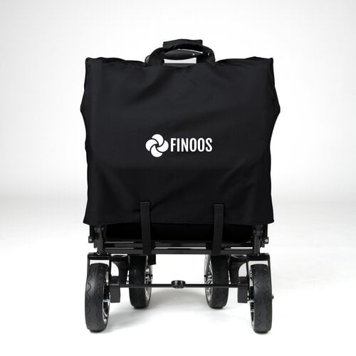 FINOOS FINOOS – Bollerwagen – Faltbarer Bollerwagen – Sonnendach – Extras – Schwarz FINOOS FINOOS – Bollerwagen – Faltbarer Bollerwagen – Sonnendach – Extras – Schwarz