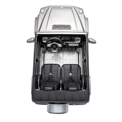 Mercedes kinderauto Mercedes G63 AMG Kinder-Elektroauto 2-Sitzer 12V Grau Mercedes kinderauto Mercedes G63 AMG Kinder-Elektroauto 2-Sitzer 12V Grau