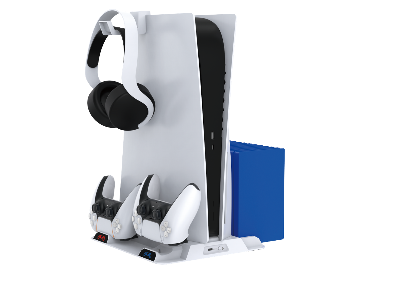 PIRANHA Cooling Fan Stand With DUAL Controlle Charger