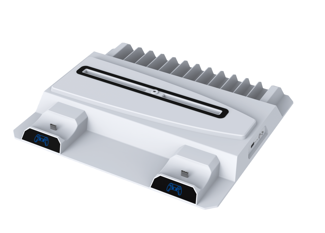 PIRANHA Cooling Fan Stand With DUAL Controlle Charger