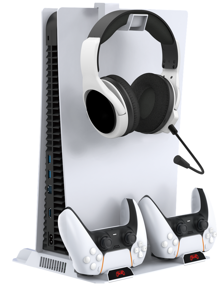 PIRANHA Cooling Fan Stand With DUAL Controlle Charger