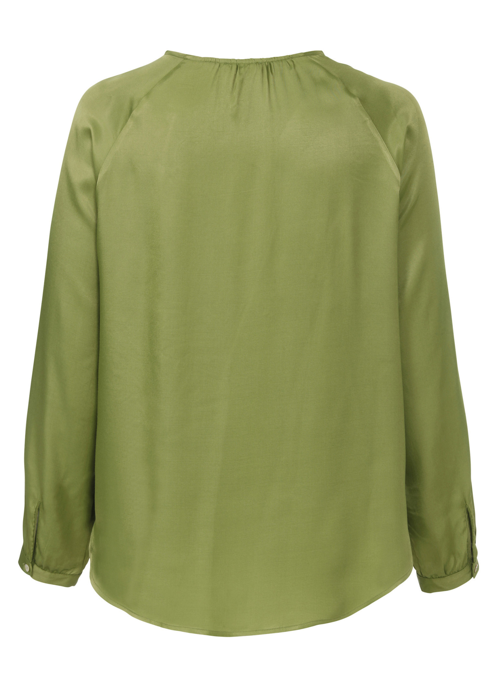 Frapp Blouse groen uni