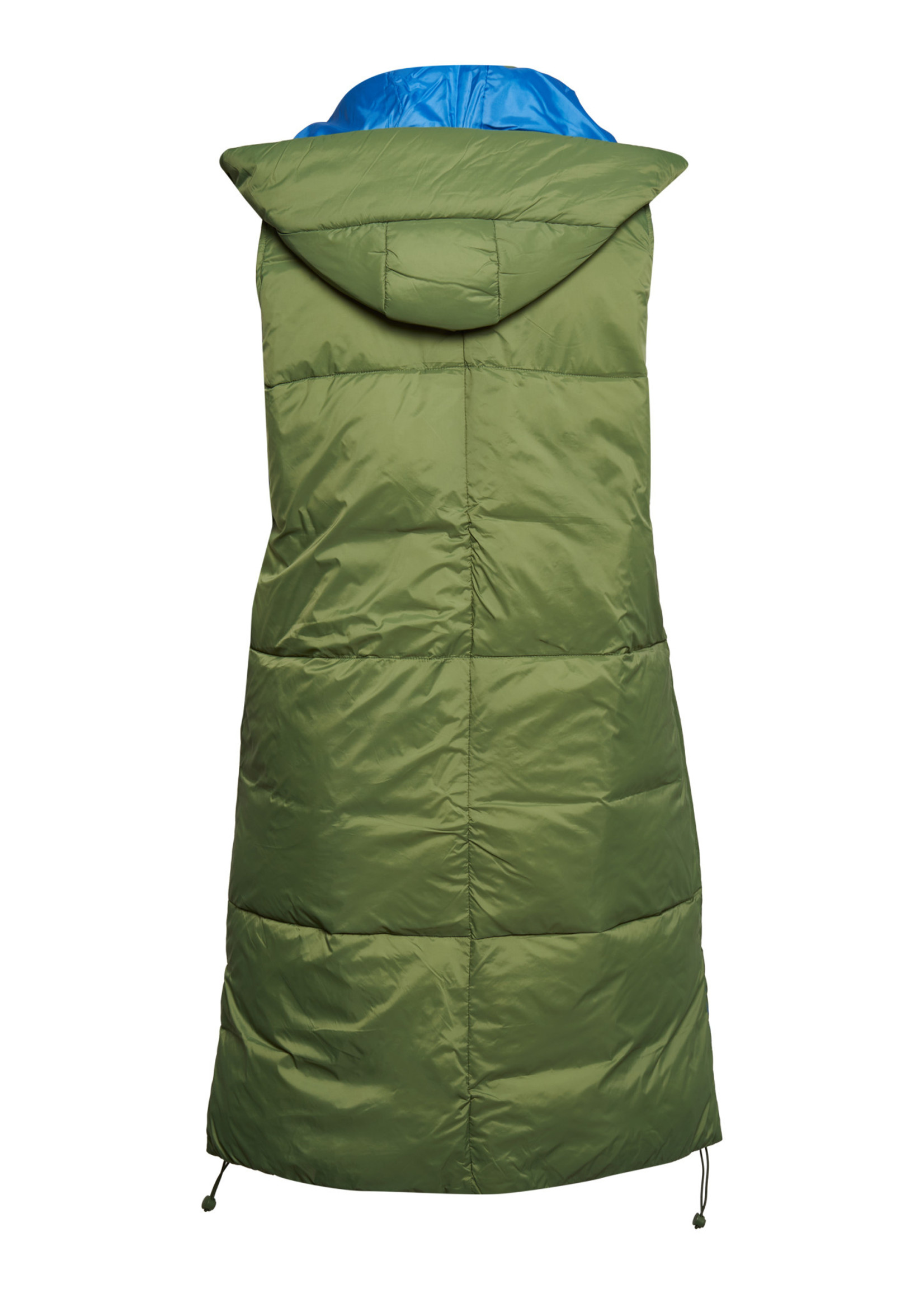 Adia Bodywarmer lang groen