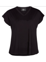 Zoey Shirt zwart v-hals