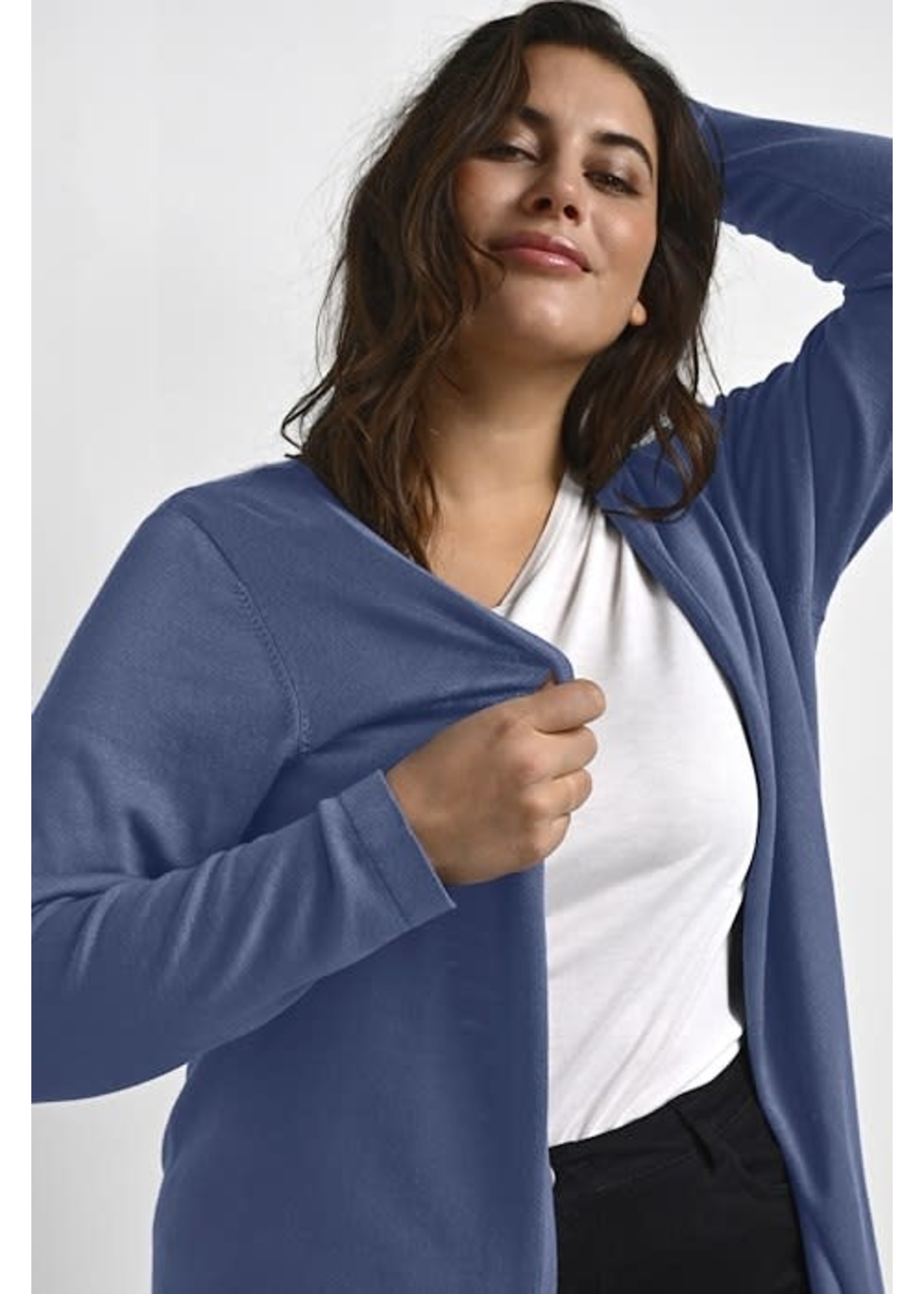 Kaffe curve Farsia Cardigan Indigo