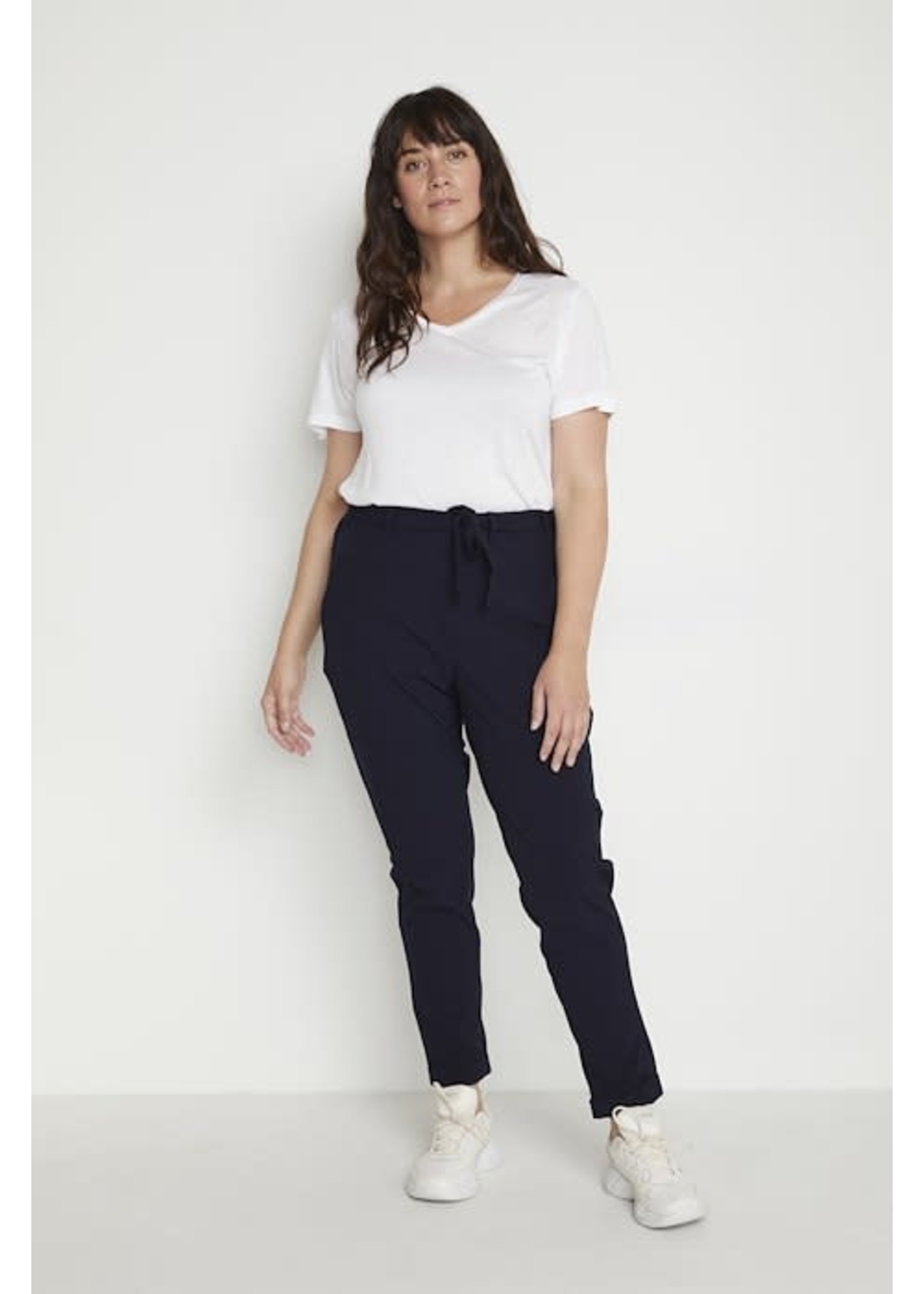 Kaffe curve Jia Belt Pants marine