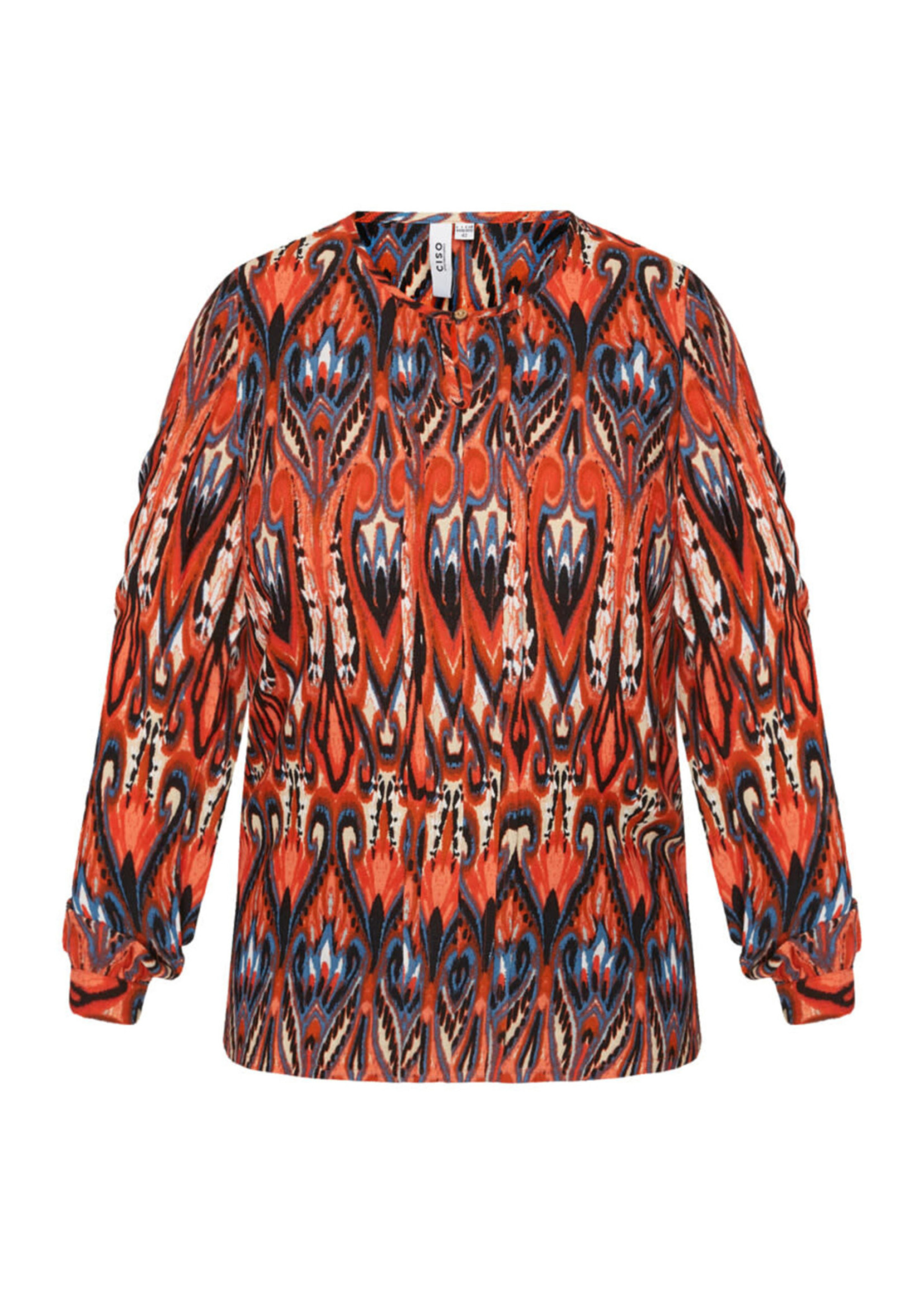 Ciso Blouse Multicolor /rood