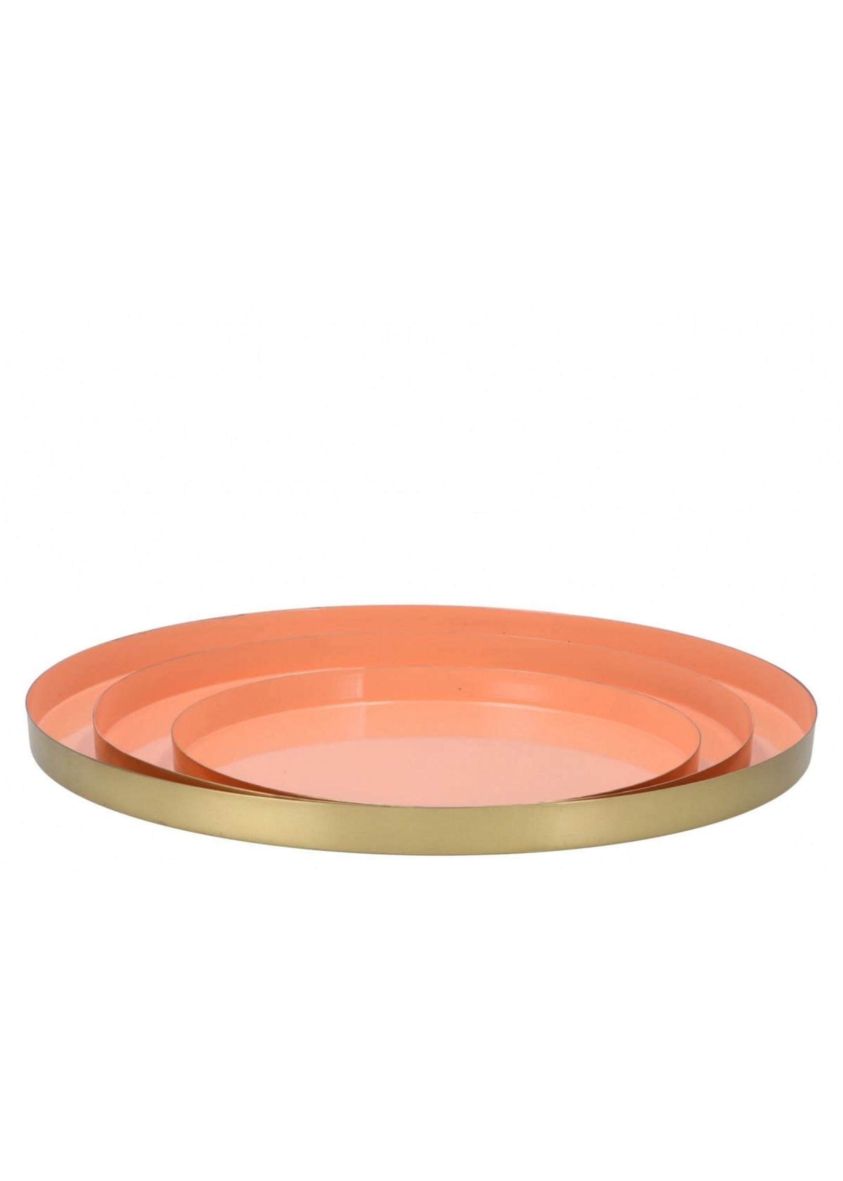 Woondeco Marrakech k peach plate 33x2cm