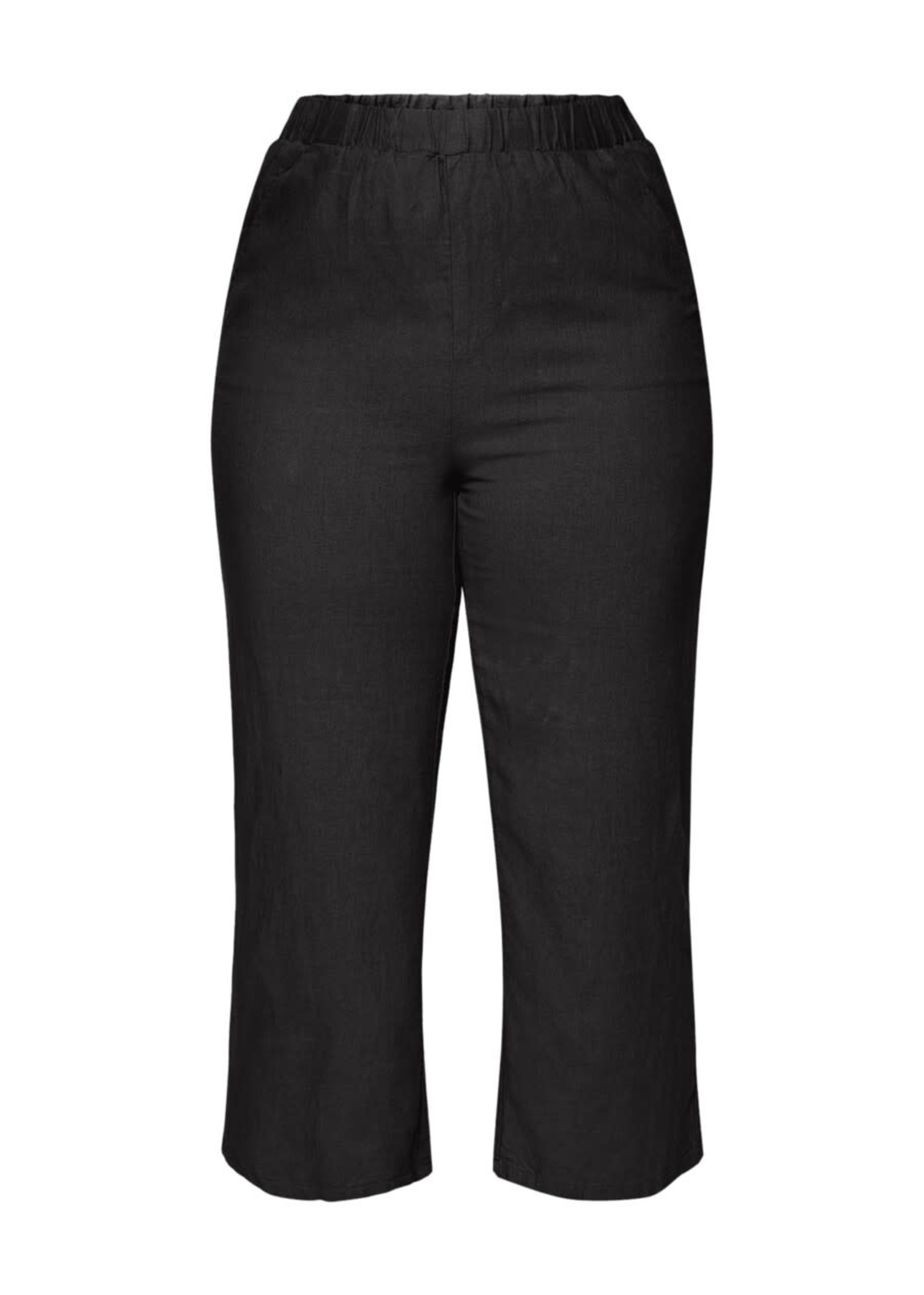 Ciso Broek 7/8 loose fit zwart