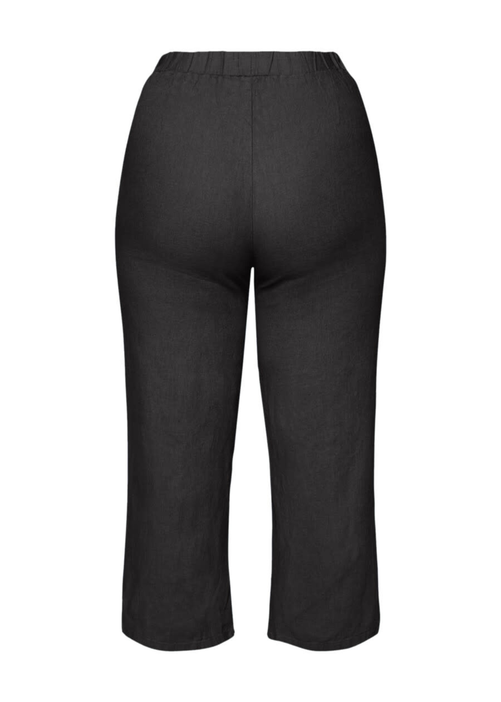 Ciso Broek 7/8 loose fit zwart