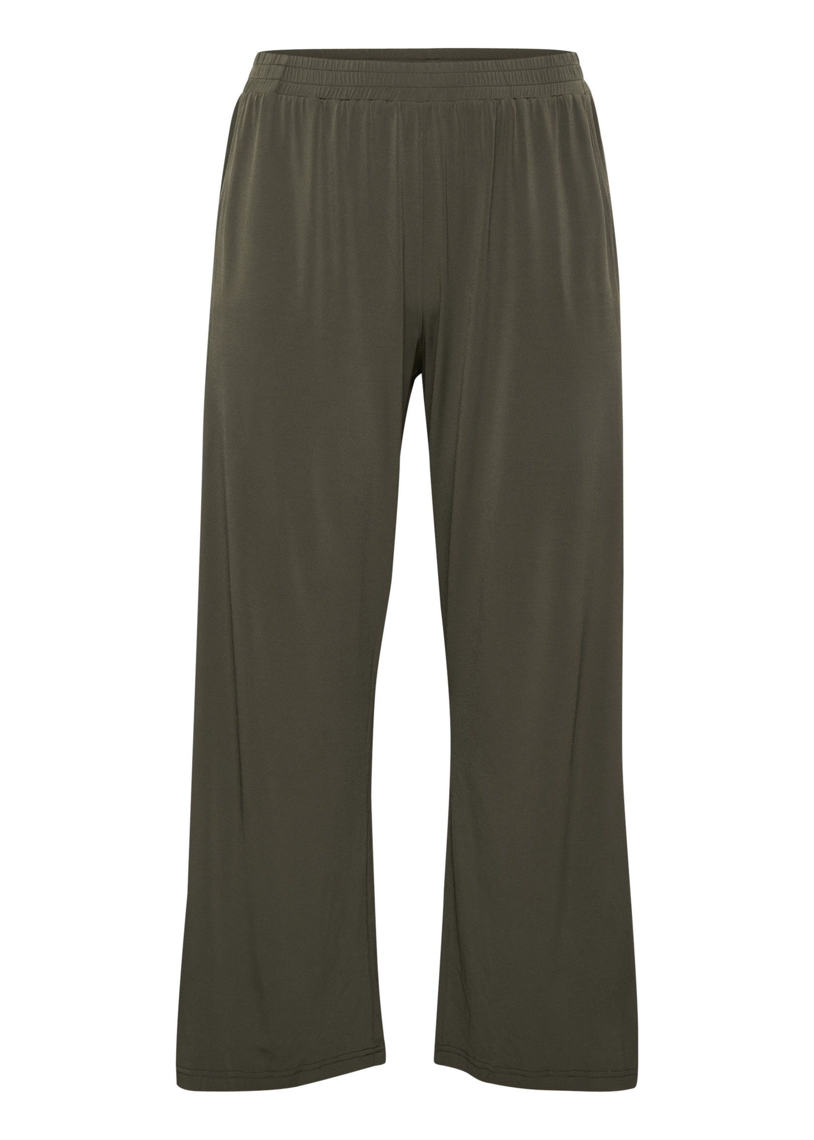 Kaffe curve Wide Pants malina olijf groen